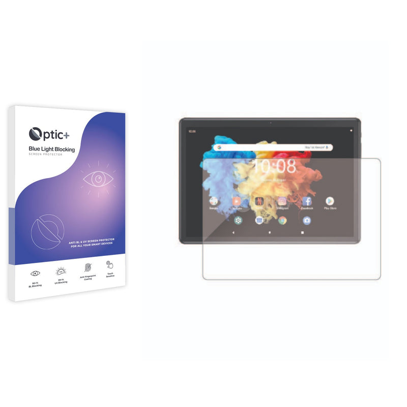 Optic+ Blue Light Blocking Screen Protector for niuniutab KT107