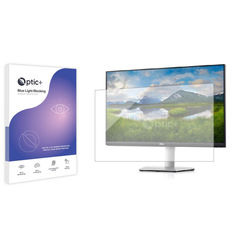 Blue Light Blocking Screen Protector for Dell 27" 4K UHD Monitor - S2721QS.