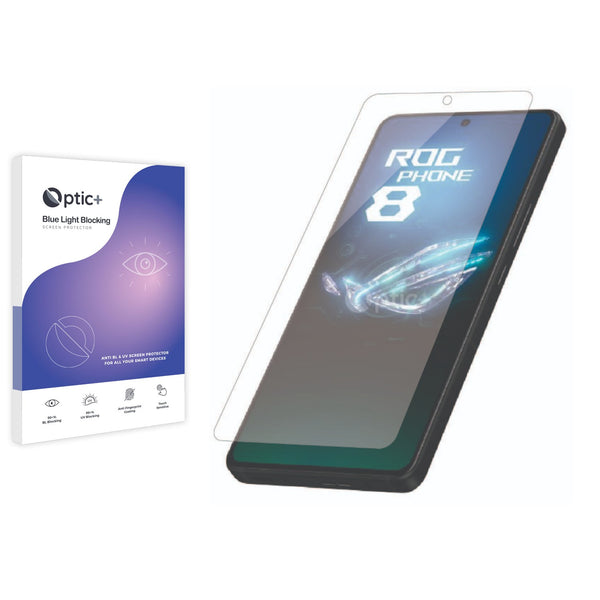 Optic+ Blue Light Blocking Screen Protector for ASUS ROG Phone 8