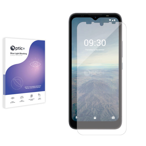 Optic+ Blue Light Blocking Screen Protector for One NZ Smart T23