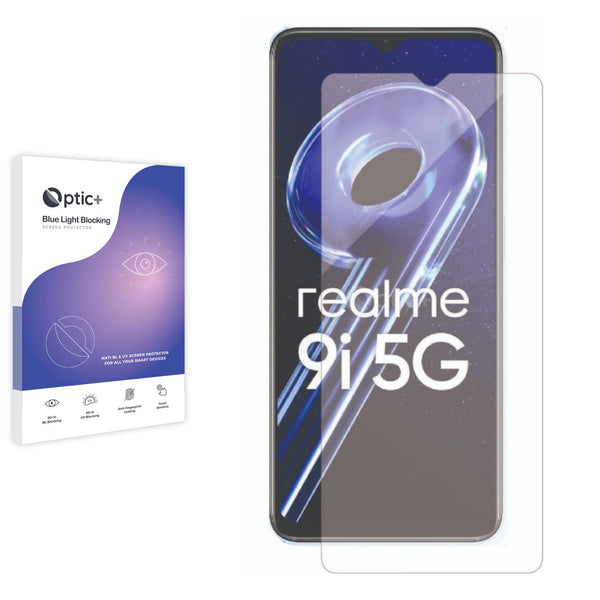 Optic+ Blue Light Blocking Screen Protector for realme 9i 5G