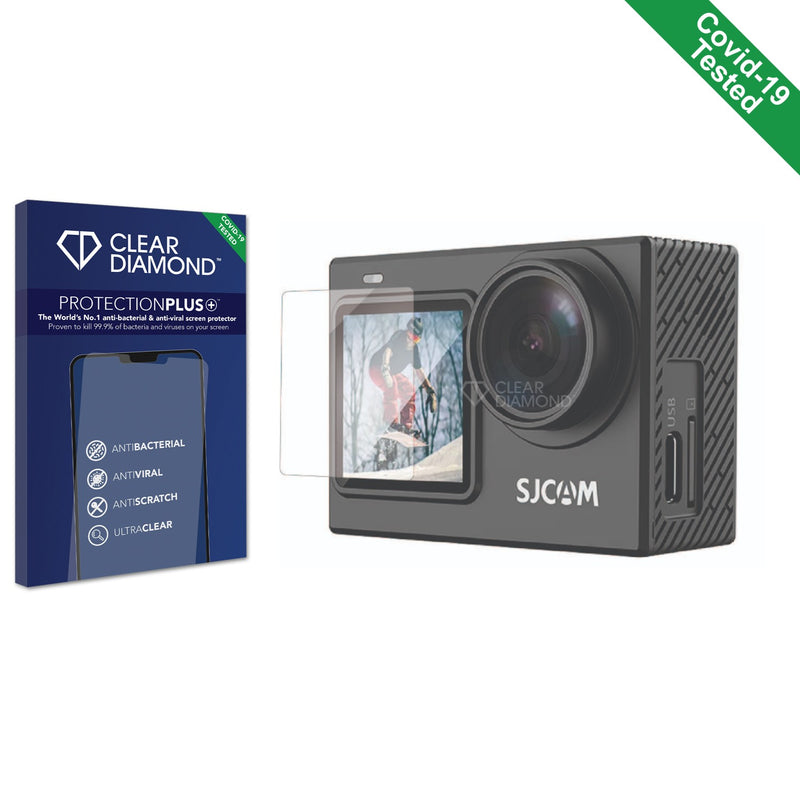 Clear Diamond Anti-viral Screen Protector for SJCAM SJ6 Pro Dual Screen