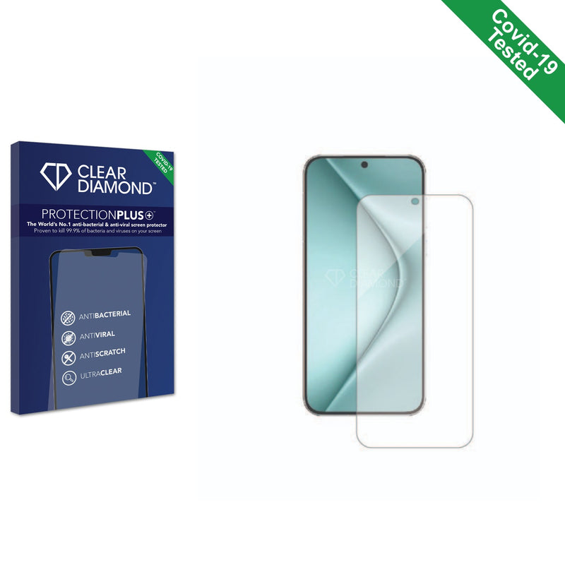 Clear Diamond Anti-viral Screen Protector for Huawei Pura 70