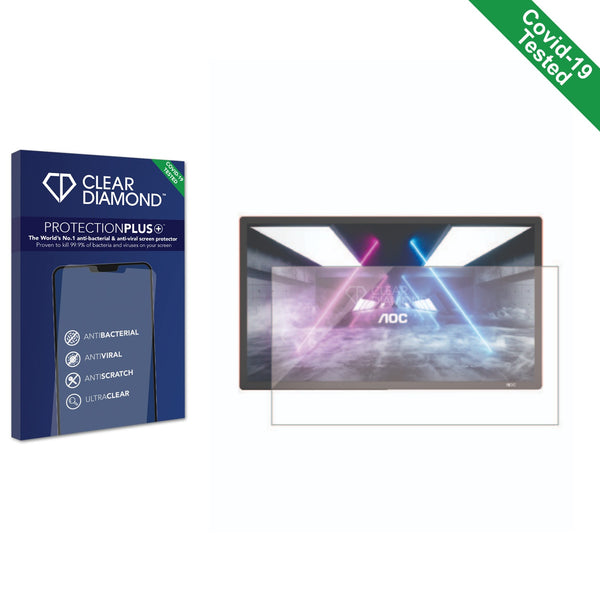 Clear Diamond Anti-viral Screen Protector for AOC 16G3