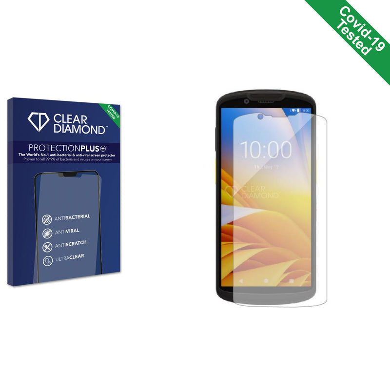 Clear Diamond Anti-viral Screen Protector for Zebra TC53