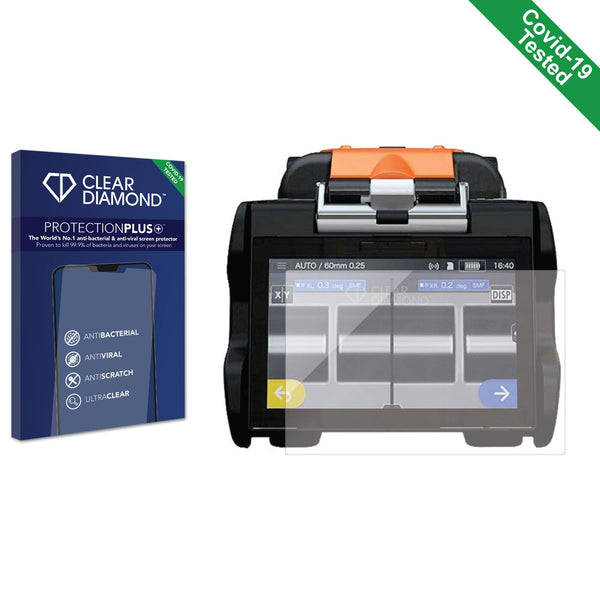 Clear Diamond Anti-viral Screen Protector for Sumitomo Aligning fusion splicer TYPLE-72C+