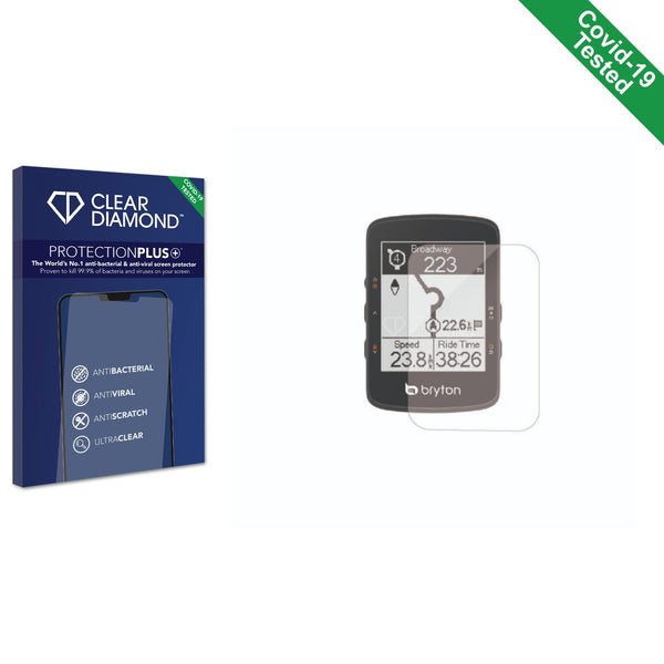 Clear Diamond Anti-viral Screen Protector for Bryton Rider 460