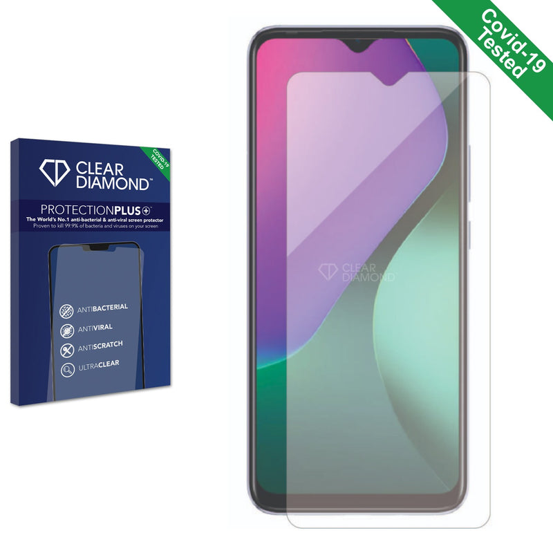 Clear Diamond Anti-viral Screen Protector for Infinix Hot 10