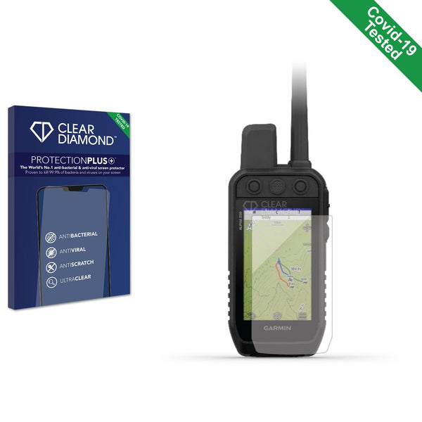 Clear Diamond Anti-viral Screen Protector for Garmin Alpha 200