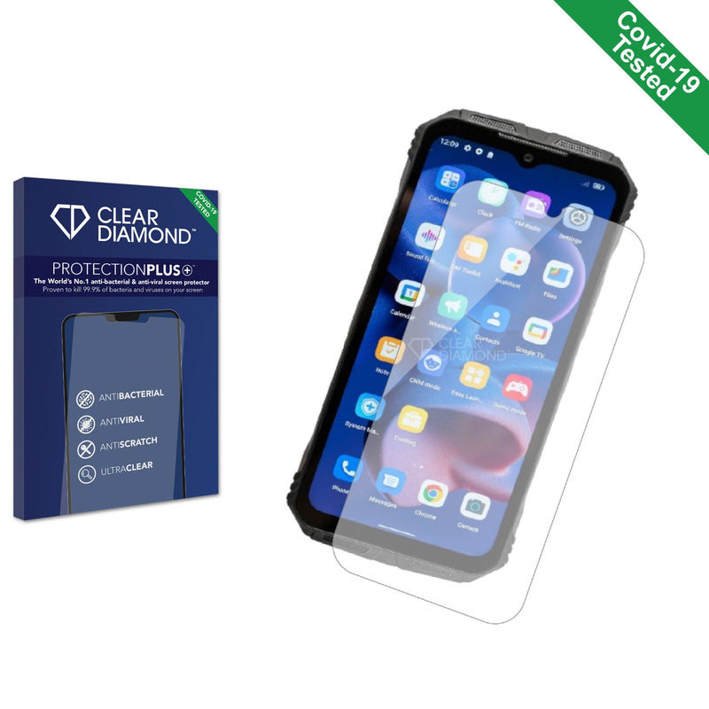 Clear Diamond Anti-viral Screen Protector for Doogee V30