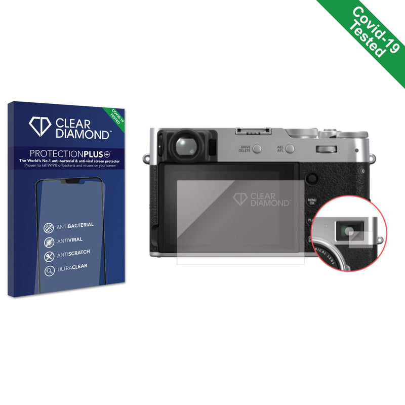 Clear Diamond Anti-viral Screen Protector for Fujifilm X100VI