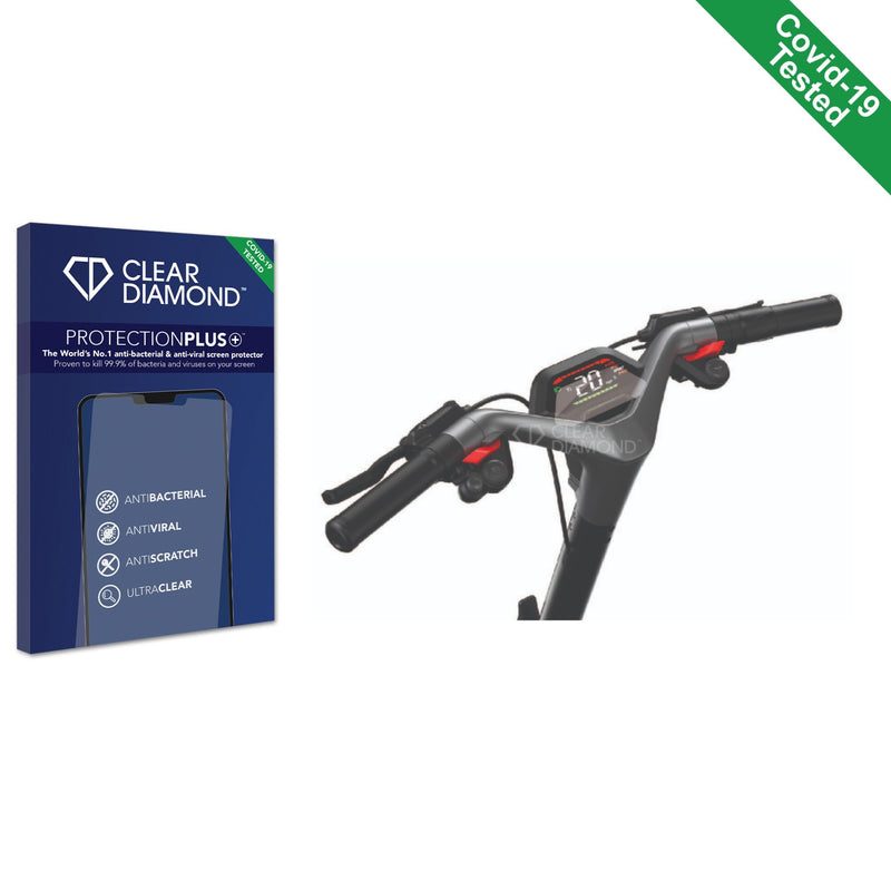 Clear Diamond Anti-viral Screen Protector for Segway Ninebot GT1