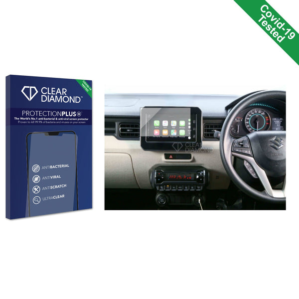 Clear Diamond Anti-viral Screen Protector for Suzuki Swift Sport 2023 Infotainment System