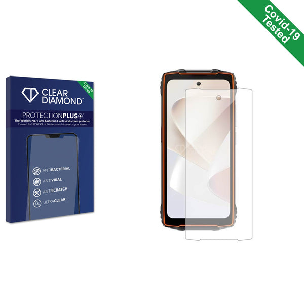 Clear Diamond Anti-viral Screen Protector for Blackview Oscal Pilot 2