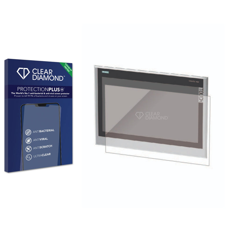 Clear Diamond Anti-viral Screen Protector for Siemens TP 900 Comfort INOX