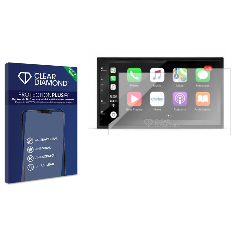 Anti-bacterial Screen Protector for Clarion FX450
