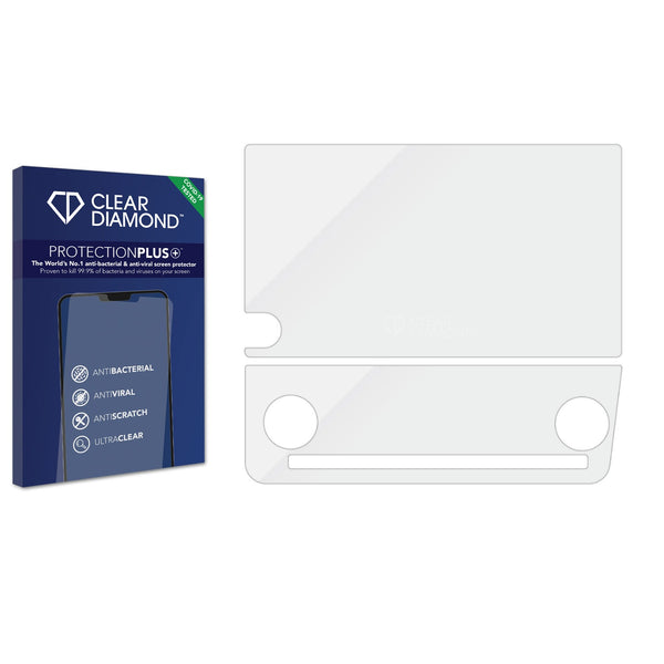 Anti-bacterial Screen Protector for Toyota Yaris GR GTS 2025 (Infotainment & Temperature Panel) RHD