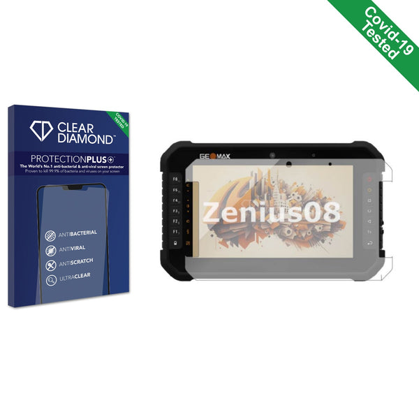 Clear Diamond Anti-viral Screen Protector for GeoMax Zenius 08