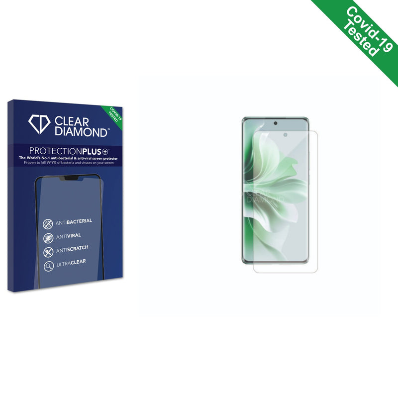 Clear Diamond Anti-viral Screen Protector for Oppo Reno 11 F