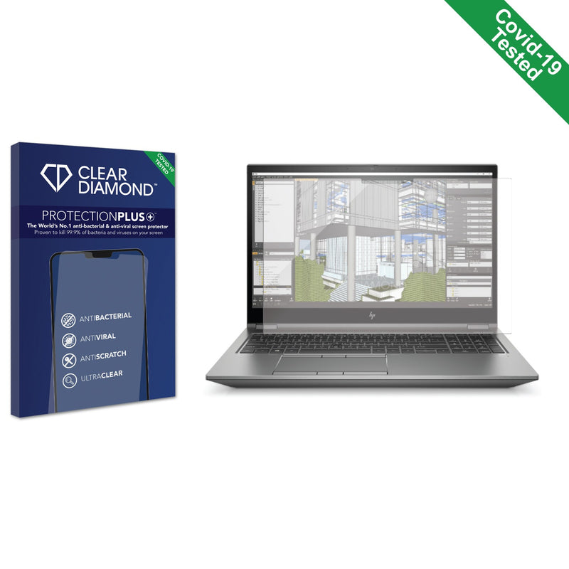 Clear Diamond Anti-viral Screen Protector for HP ZBook Fury 17.3" G8 Non-Touch