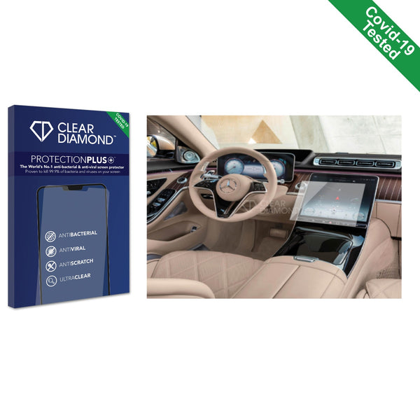 Clear Diamond Anti-viral Screen Protector for Mercedes-Benz Maybach S-Class Z223 2022-2023