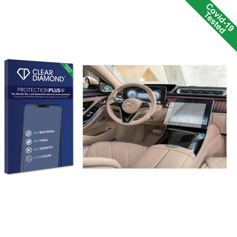 Clear Diamond Anti-viral Screen Protector for Mercedes-Benz Maybach S-Class Z223 2022-2023