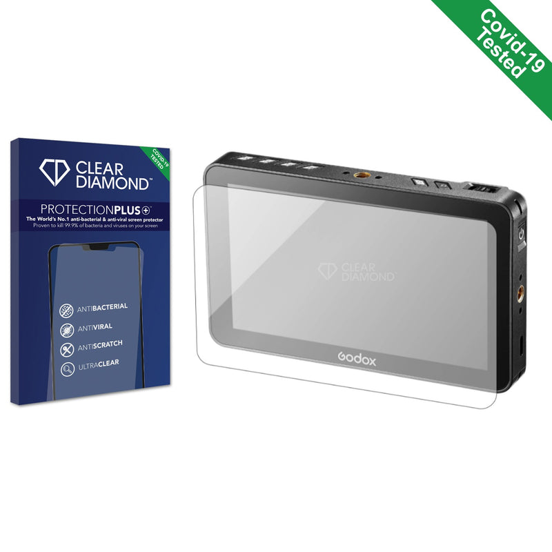 Clear Diamond Anti-viral Screen Protector for Godox GM6s