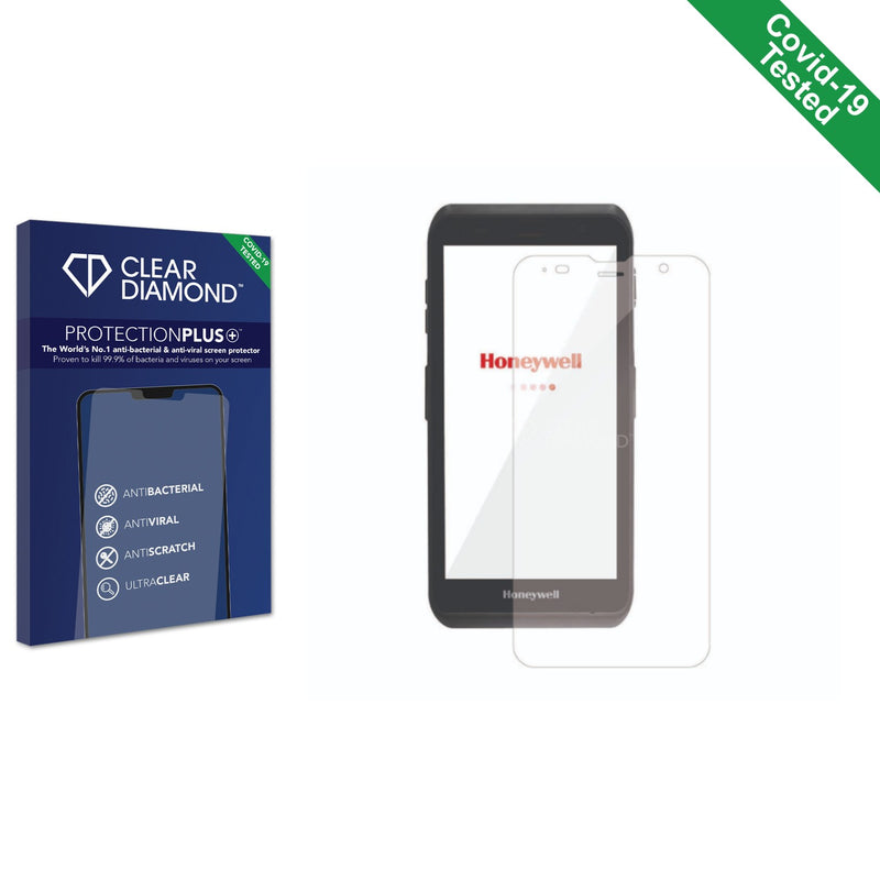 Clear Diamond Anti-viral Screen Protector for Honeywell ScanPal EDA52-HC