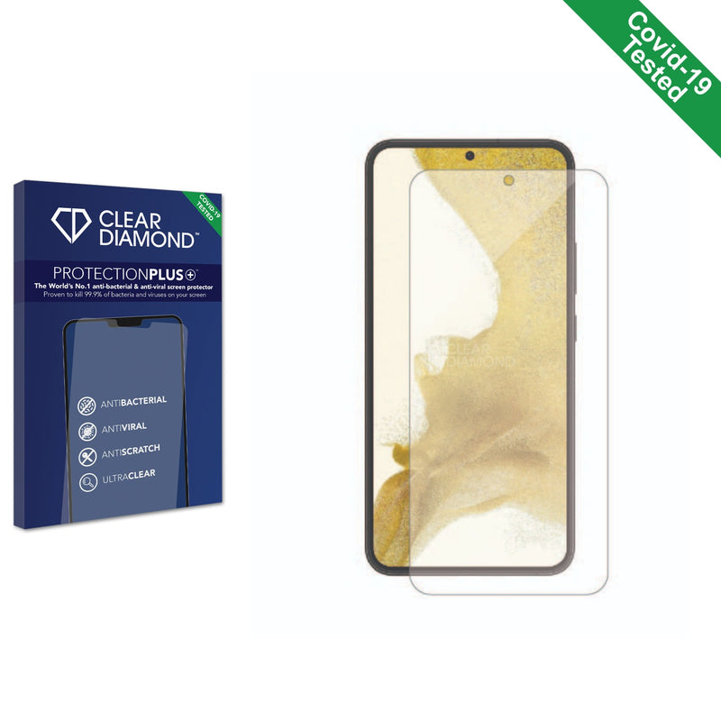 Clear Diamond Anti-viral Screen Protector for Samsung Galaxy S22 Plus