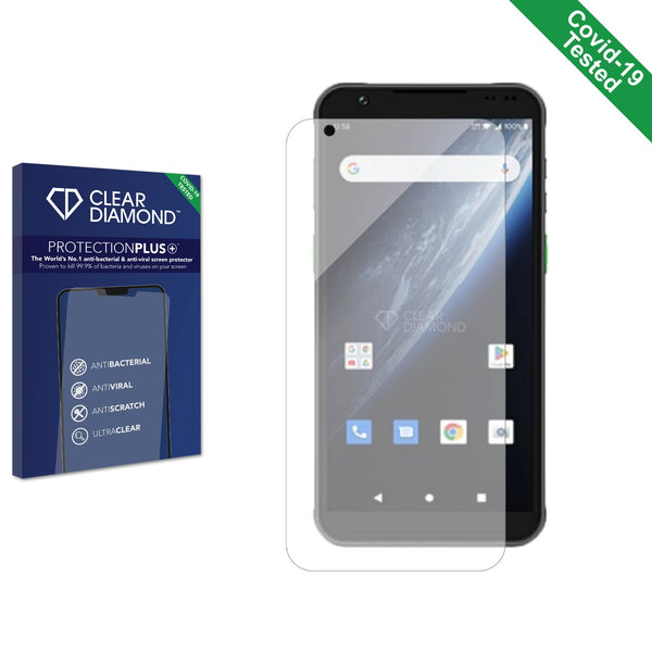 Clear Diamond Anti-viral Screen Protector for Chainway MC50