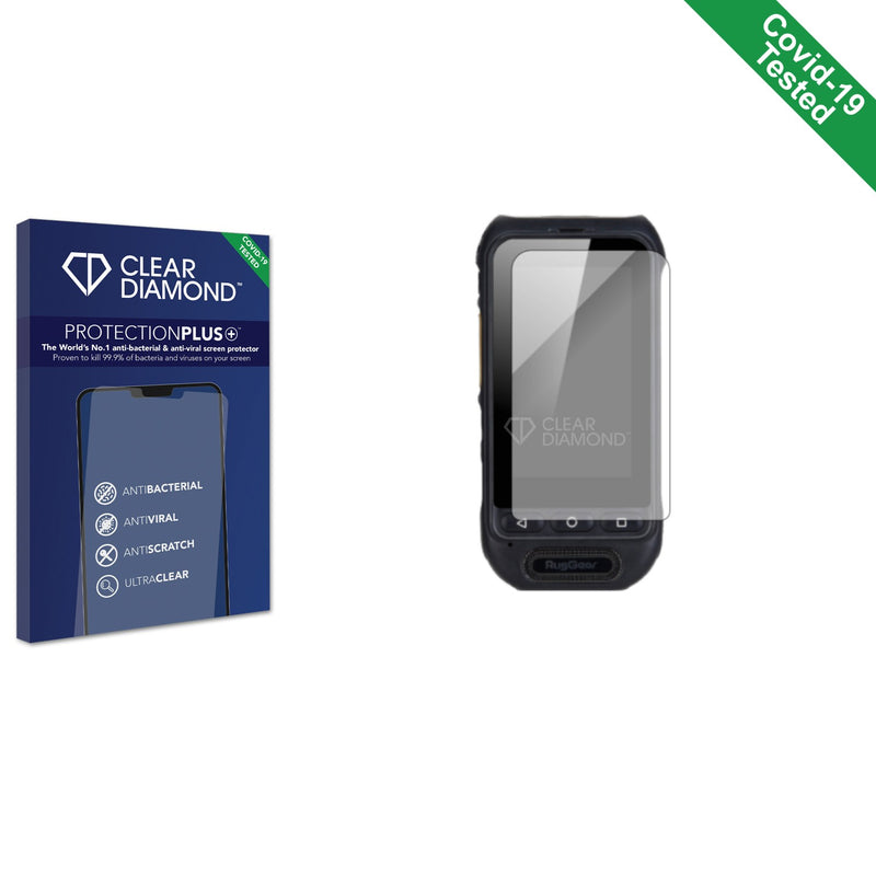 Clear Diamond Anti-viral Screen Protector for RugGear RG360