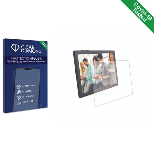 Clear Diamond Anti-viral Screen Protector for Majestic TAB-916 4G