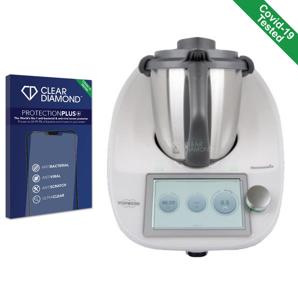 Clear Diamond Anti-viral Screen Protector for Vorwerk Thermomix TM6