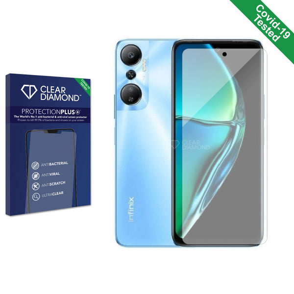 Clear Diamond Anti-viral Screen Protector for Infinix Hot 40 Pro