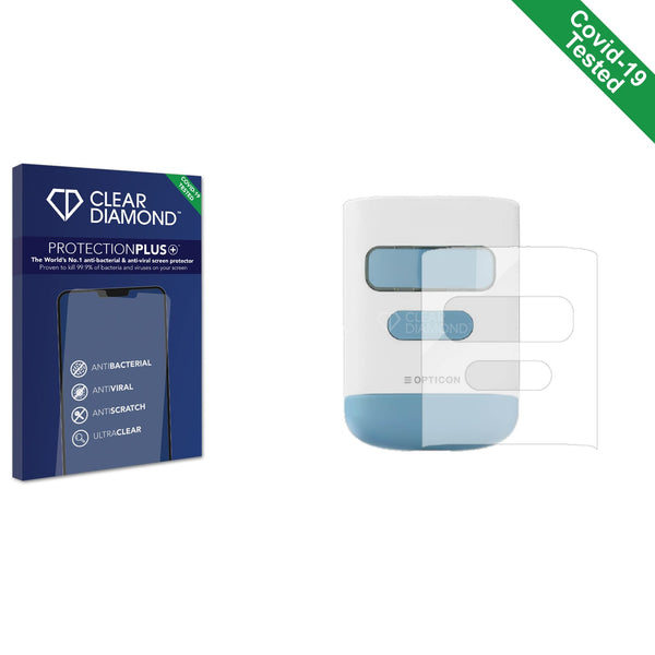 Clear Diamond Anti-viral Screen Protector for Opticon OPN-6000 (Display)