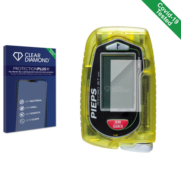 Clear Diamond Anti-viral Screen Protector for Pieps MICRO BT