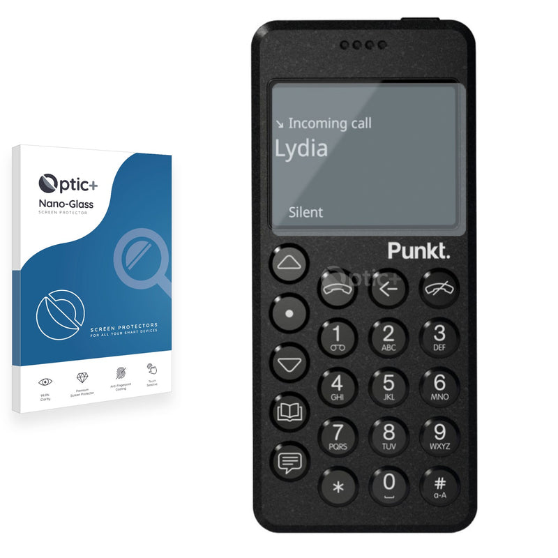 Optic+ Nano Glass Screen Protector for Punkt M02