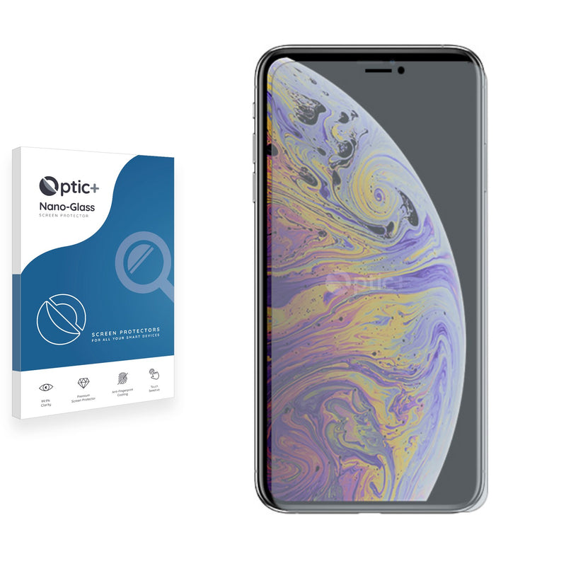 Optic+ Nano Glass Screen Protector for Apple iPhone Xs Max