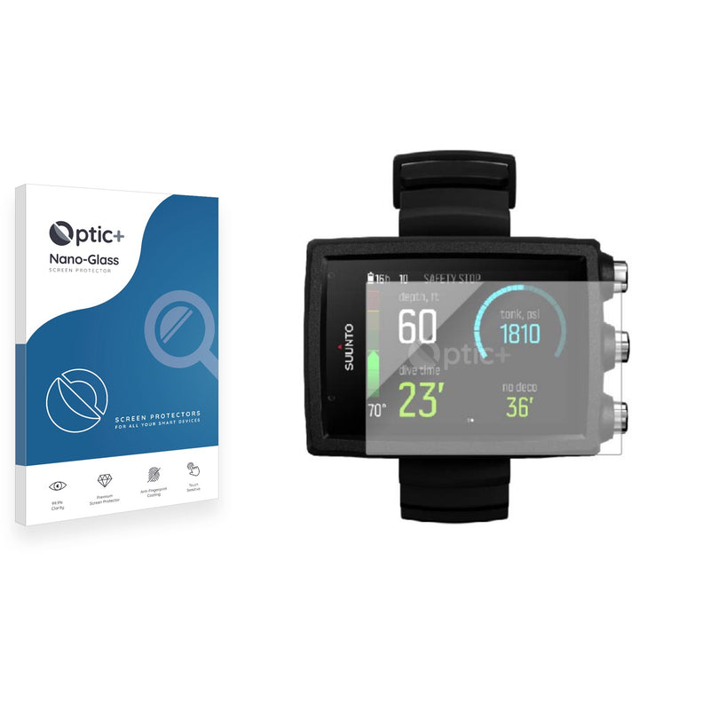 Optic+ Nano Glass Screen Protector for Suunto Eon Core