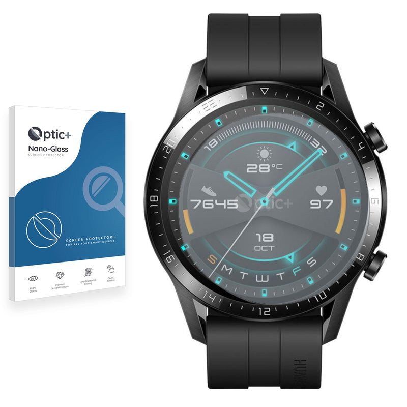 Optic+ Nano Glass Screen Protector for Huawei Watch GT 2 (46 mm)