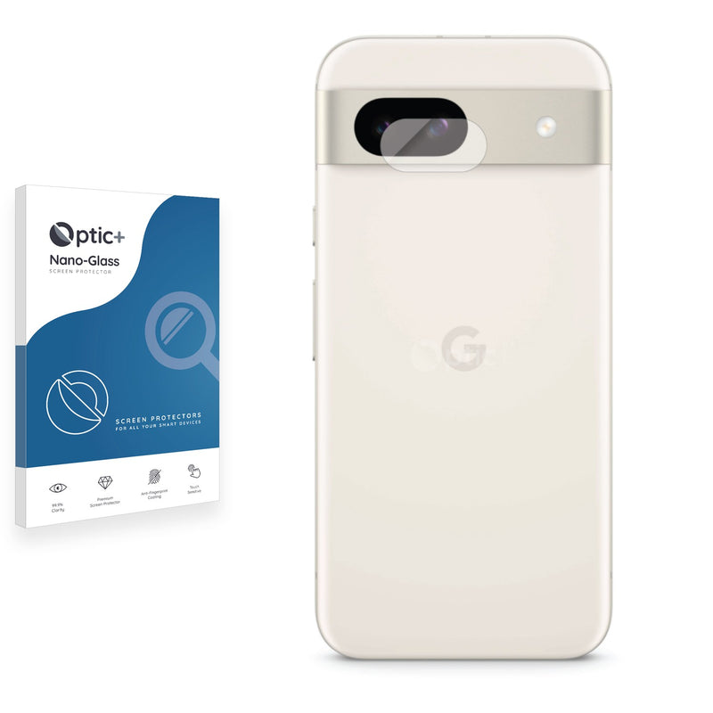 Optic+ Nano Glass Rear Protector for Google Pixel 8a (Back)