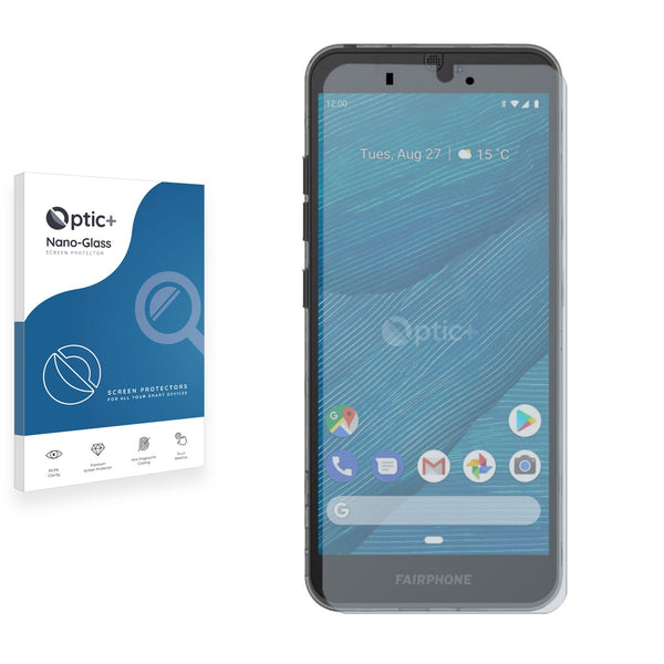 Optic+ Nano Glass Screen Protector for Fairphone 3