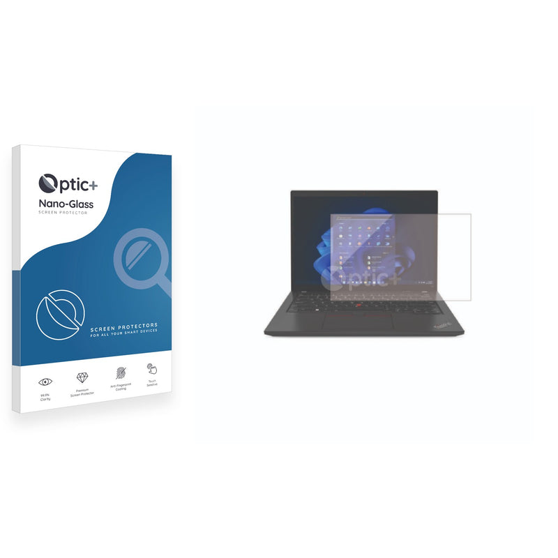 Optic+ Nano Glass Screen Protector for Lenovo ThinkPad T14 Gen 5 14