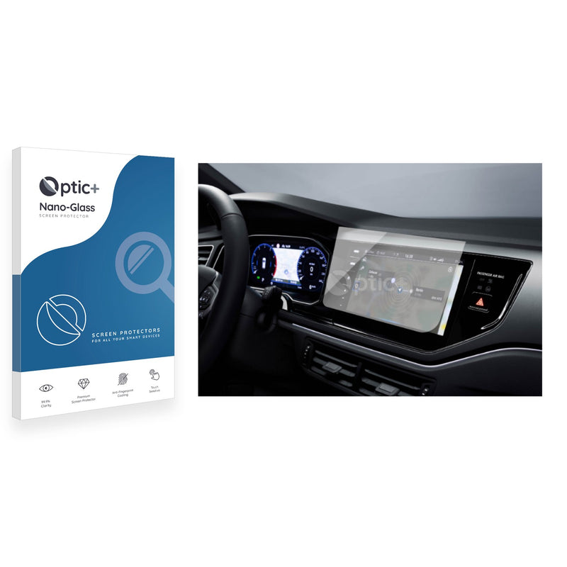 Optic+ Nano Glass Screen Protector for Volkswagen Polo 2022 Digital Cockpit 8