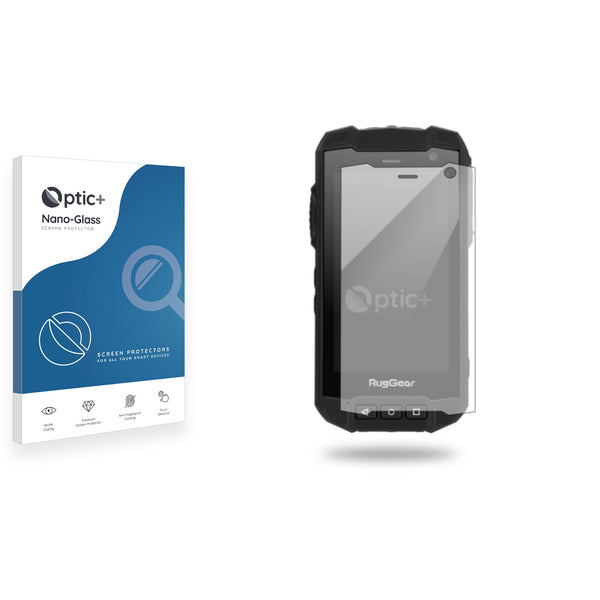 Optic+ Nano Glass Screen Protector for RugGear RG750