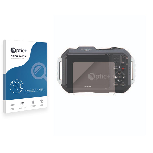 Optic+ Nano Glass Screen Protector for Ricoh Pentax WG-8