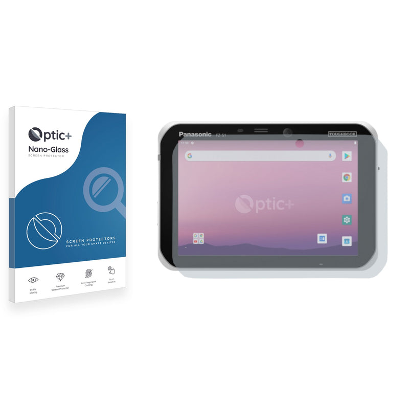 Optic+ Nano Glass Screen Protector for Panasonic Toughbook S1