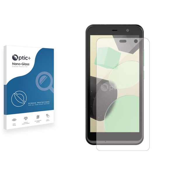 Optic+ Nano Glass Screen Protector for MobiWire Smart Green