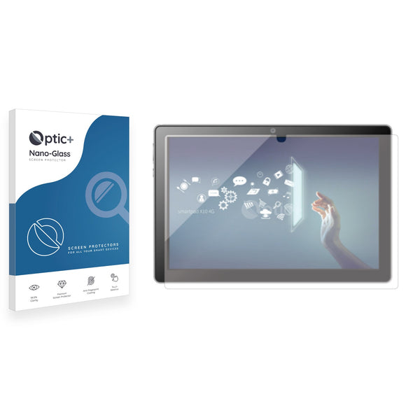 Optic+ Nano Glass Screen Protector for Mediacom SmartPad X10 4G