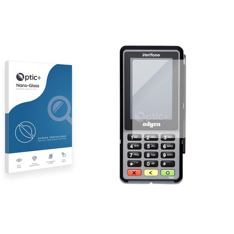 Nano Glass screen protector for Adyen P400 Plus